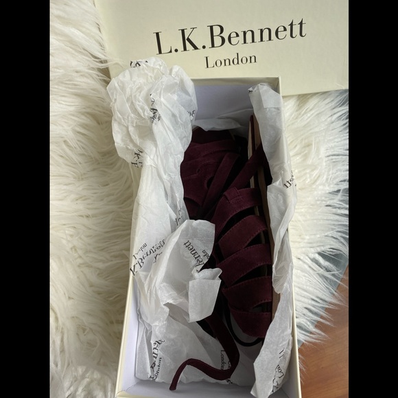 L.K. Bennett London Selma Suede Sandals - Picture 5 of 15